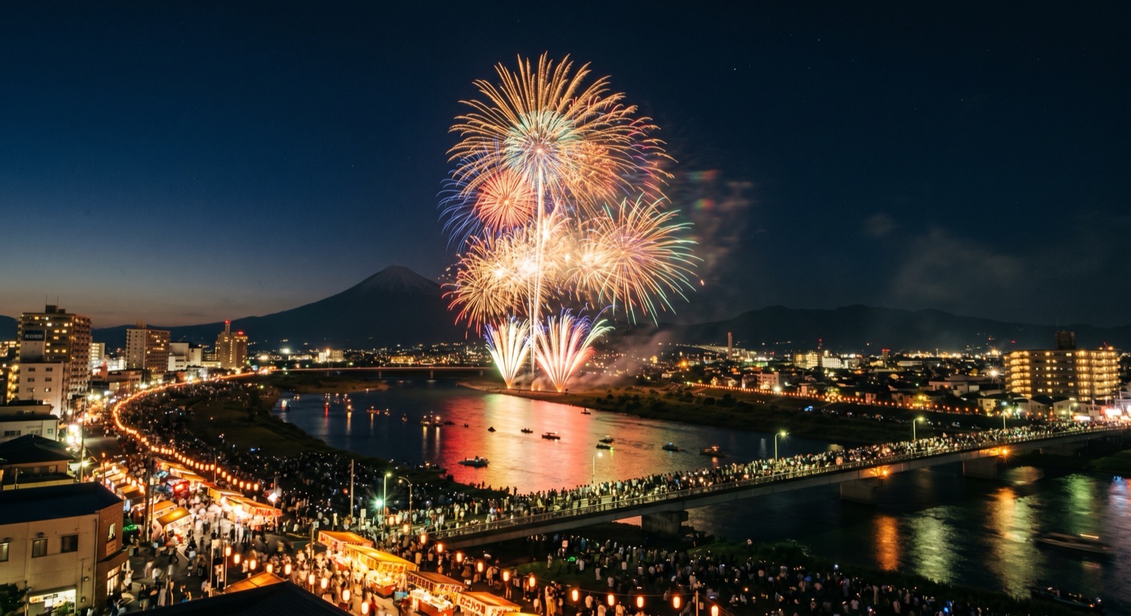 安倍川花火大会