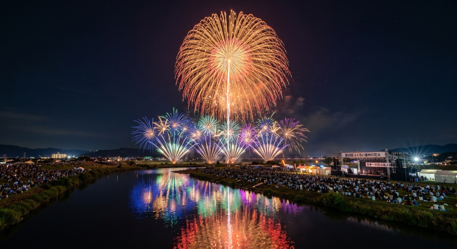 ふくろい遠州の花火