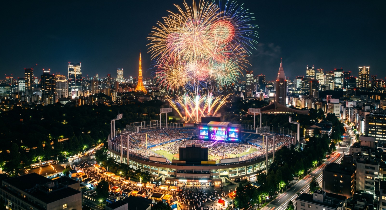 神宮外苑花火大会