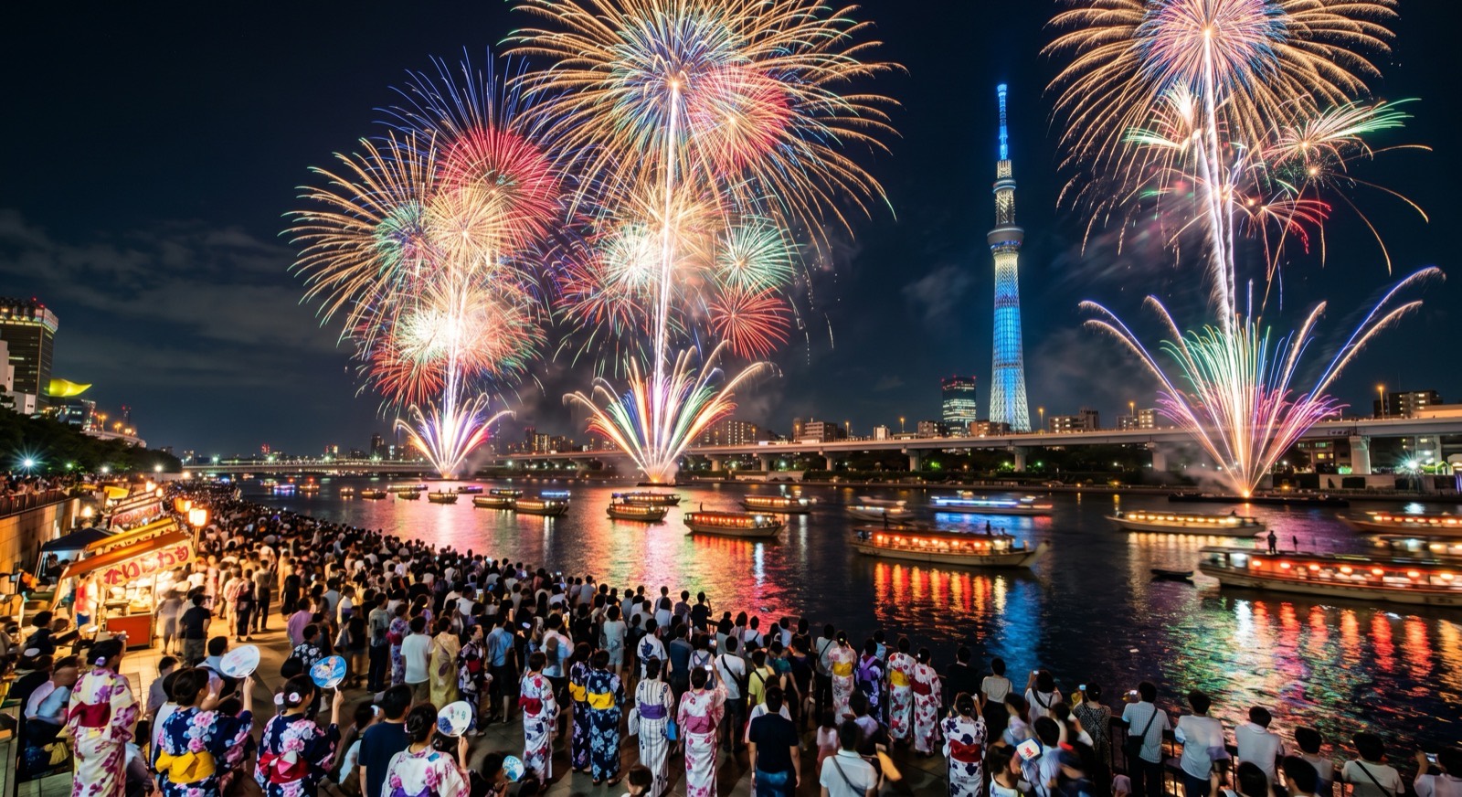 Tokyo Sumida River Fireworks Festival