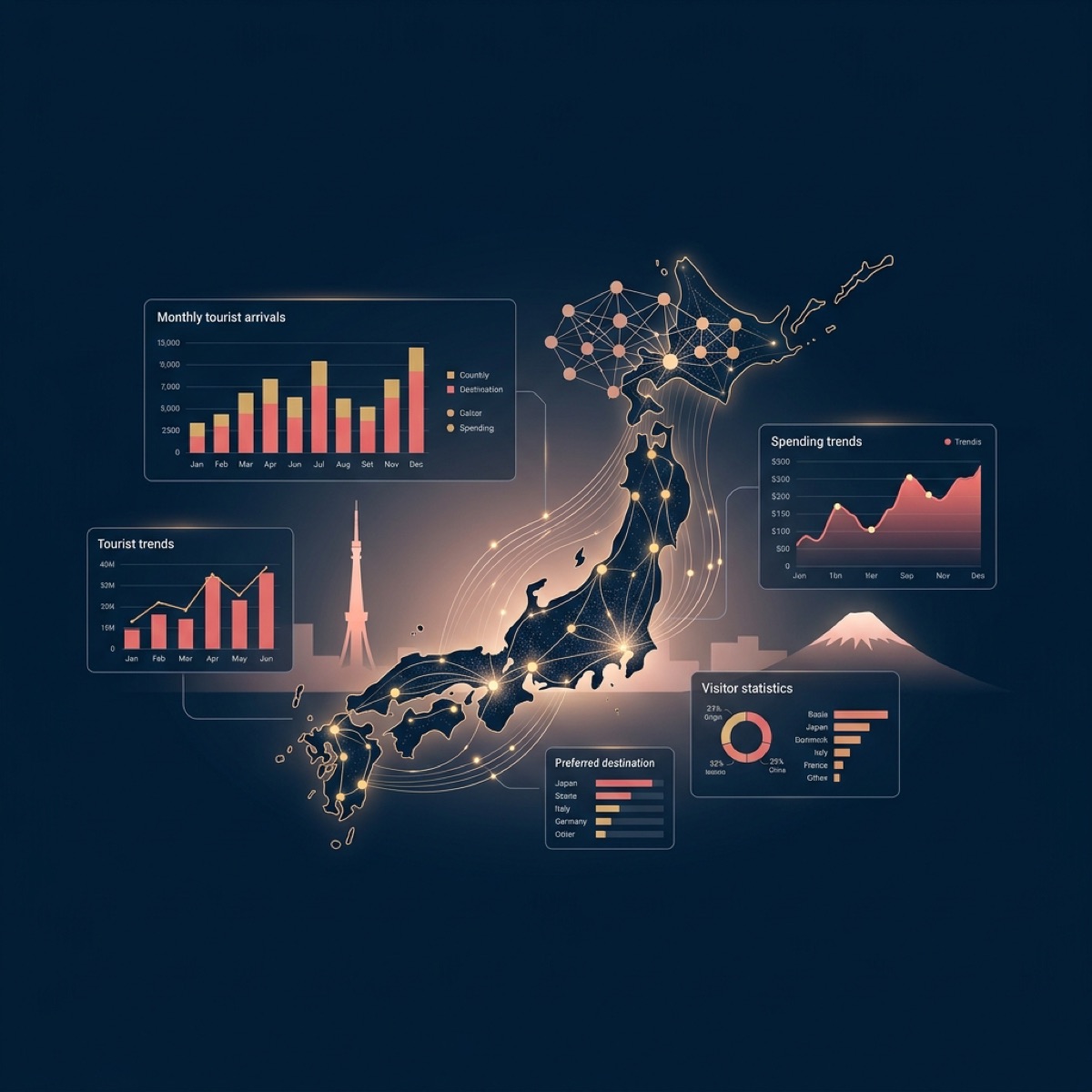 インバウンドAIデータ分析プラットフォーム