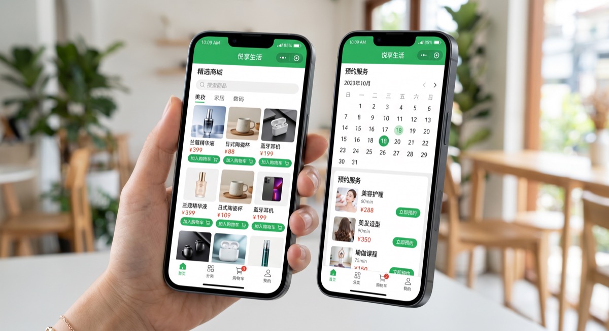 WeChat app開発