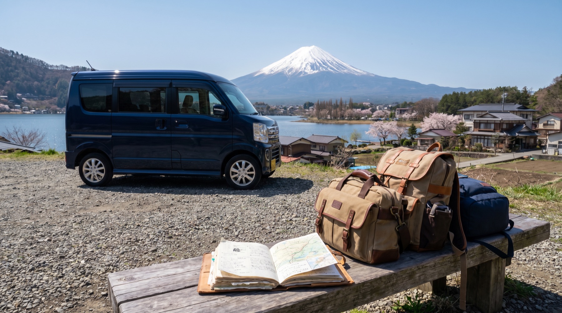 東京から富士山への貸切車ルート
